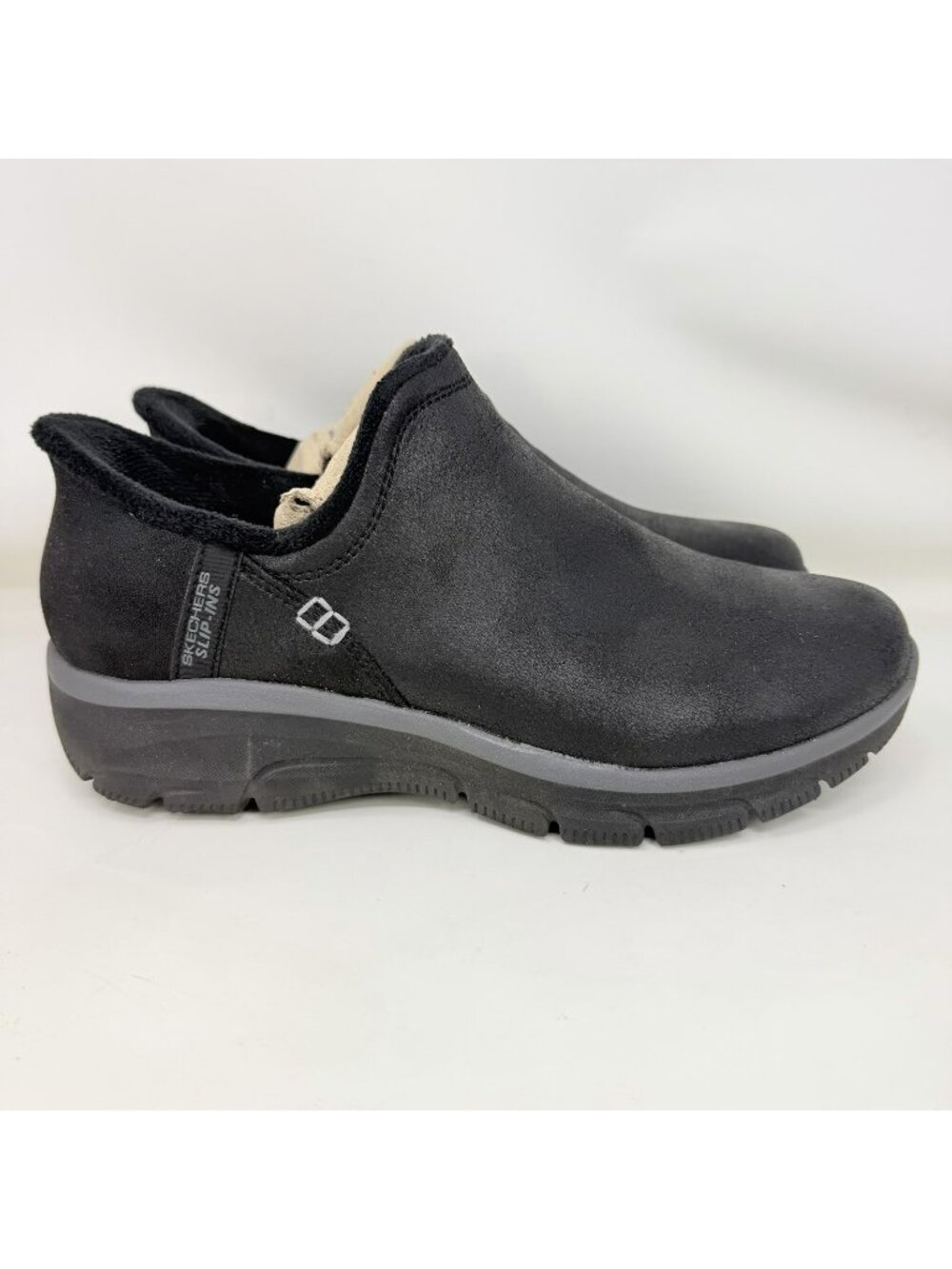 Skechers Easy Going Modern Hour Hands Free Shoes Black Women’s Size 9